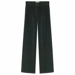 Online Masscob Pantalon Punat Velours Côtelé | Gris foncé