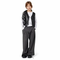 Outlet Zadig & Voltaire Pantalon Rayé | Gris chiné