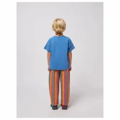Bobo Choses Pantalon Rayure Coton Bio | Rouge Best