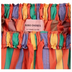 Bobo Choses Pantalon Rayure Coton Bio | Rouge Best