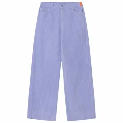Femme Dr Bloom Pantalons|Pantalon Rose Velours Côtelé | Lilas