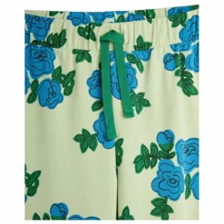 Enfant Mini Rodini Pantalon Roses Coton Bio |