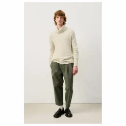 Best American Vintage Pantalon Rybybay Coton Bio | Vert kaki