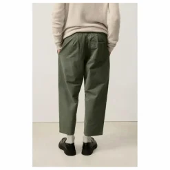 Best American Vintage Pantalon Rybybay Coton Bio | Vert kaki