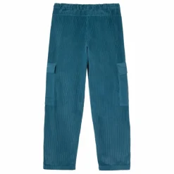 Hot Cozmo Pantalon Salem Velours Côtelé | Bleu canard