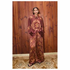 Femme Alémais Pantalons|Pantalon Seraphina Soie |