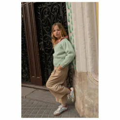 Enfant C'era Una Volta Pantalons Jeggings|Pantalon Suri Velours Côtelé |