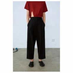 Cordera Pantalon Tailoring Masculin Laine | Noir Clearance