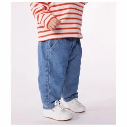 Clearance Petit Bateau Pantalon Tessenger Coton Bio | Bleu Clair
