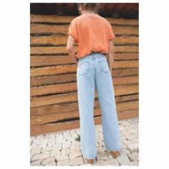 Best Marlot Paris Pantalon Thelma - Collection Femme | Bleu jean