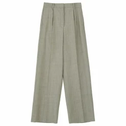 Femme Skall Studio Pantalons|Pantalon Thom Rayé Laine |