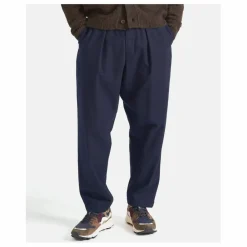 Universal Works Pantalon Track Moleskine | Bleu marine