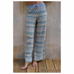 Femme Baie Brune Pantalons|Pantalon Tricot Maud |