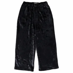 New the new society Pantalon Velours | Bleu nuit