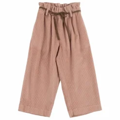 New Babe & Tess Pantalon Velours Côtelé | Rose