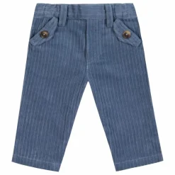 Tartine et Chocolat Pantalon Velours Côtelé Bébé | Bleu gris
