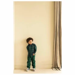 Discount Jenest Pantalon Velours Côtelé Comfy Coton Bio | Vert foncé