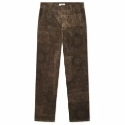 Les Deux Pantalon Velours Côtelé Kody | Marron