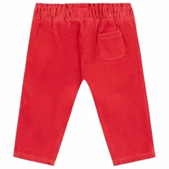 Tartine et Chocolat Pantalon Velours Côtelé Nœud | Corail