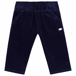 Online Tartine et Chocolat Pantalon Velours Côtelé Nœud | Bleu nuit