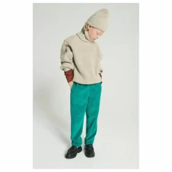 American Vintage Pantalon Velours Côtelé Padow Coton Bio | Vert