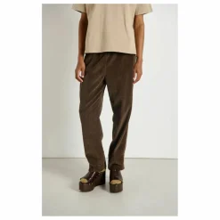 Hot American Vintage Pantalon Velours Côtelé Padow | Marron