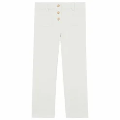 Discount Tartine et Chocolat Pantalon Velours Côtelé Poches Devant | Nacre