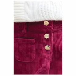 Tartine et Chocolat Pantalon Velours Côtelé Poches Devant | Magenta