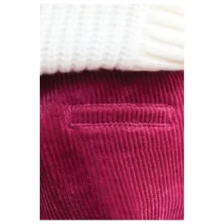 Tartine et Chocolat Pantalon Velours Côtelé Poches Devant | Magenta