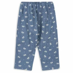 Konges Sløjd Pantalon Vida Coton Bio | Bleu Clearance