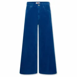 Discount AO76 Pantalon Zina Ardo Velours Côtelé | Bleu
