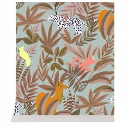 Enfant Season Paper Papiers Peints|Déco Murale Enfant|Papier peint Animalia Amande