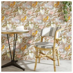 Enfant Season Paper Papiers Peints|Déco Murale Enfant|Papier peint Animalia Amande