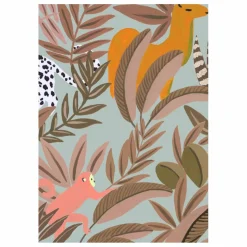 Enfant Season Paper Papiers Peints|Déco Murale Enfant|Papier peint Animalia Amande