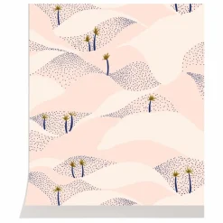 Hot Season Paper Papier peint Désert Multicolore