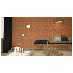 Enfant Season Paper Papiers Peints|Déco Murale Enfant|Papier peint Fox croud