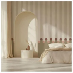 Hot Edito Papiers peint Dott - 2 lès | Beige