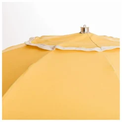 Business & Pleasure Co. Parasol festonné Beach Club | Jaune