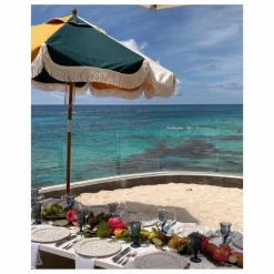 Business & Pleasure Co. Mobilier De Jardin|Parasol frangé Market