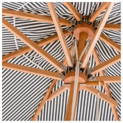 Business & Pleasure Co. Parasol frangé Market | Bleu marine