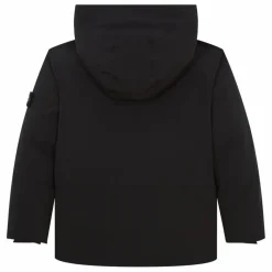 Stone Island Parka Logo | Noir Sale