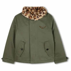 Enfant Zadig & Voltaire Parka Léopard |