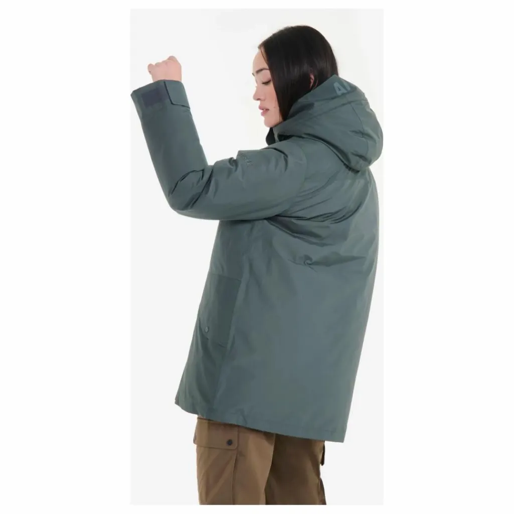 Femme Aigle Manteaux, Parkas|Parka Mi-Longue Gore-Tex Fibres Recyclées |