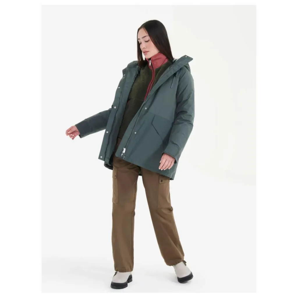 Femme Aigle Manteaux, Parkas|Parka Mi-Longue Gore-Tex Fibres Recyclées |
