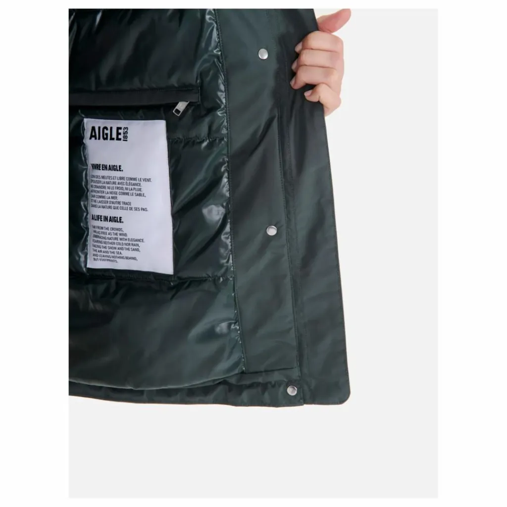 Femme Aigle Manteaux, Parkas|Parka Mi-Longue Gore-Tex Fibres Recyclées |