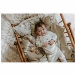 Outlet garbo&friends Parure de lit en mousseline de coton Bluebell | Crème