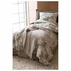 Sale garbo&friends Parure de lit Plumbago en coton bio | Bleu
