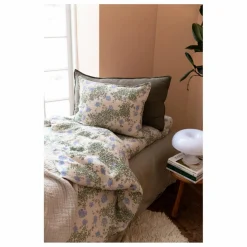 Sale garbo&friends Parure de lit Plumbago en coton bio | Bleu