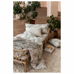 Sale garbo&friends Parure de lit Plumbago en coton bio | Bleu