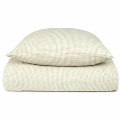 Enfant Nobodinoz Parure de lit Wabi-Sabi Blue Grid |